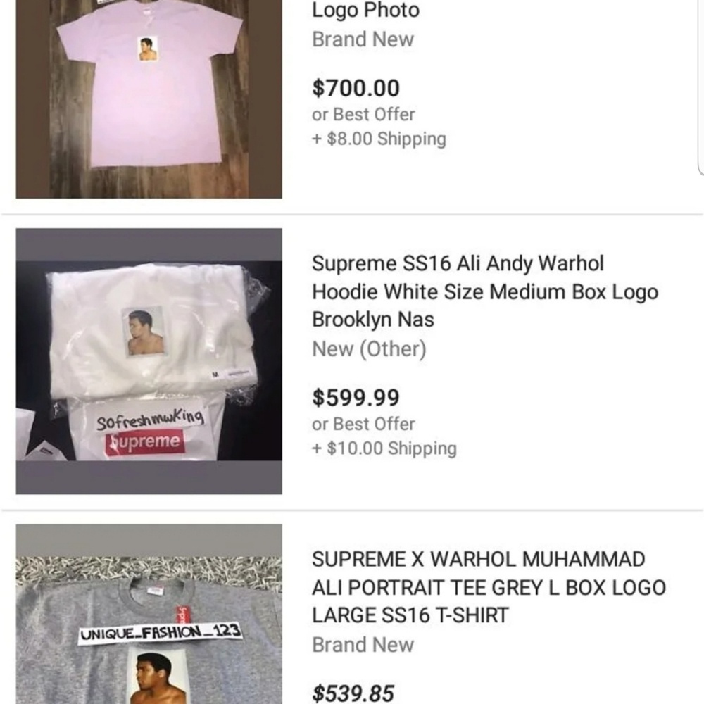 Supreme - Andy Warhol - Collab - Mint - NWT. - Picture 4 of 7